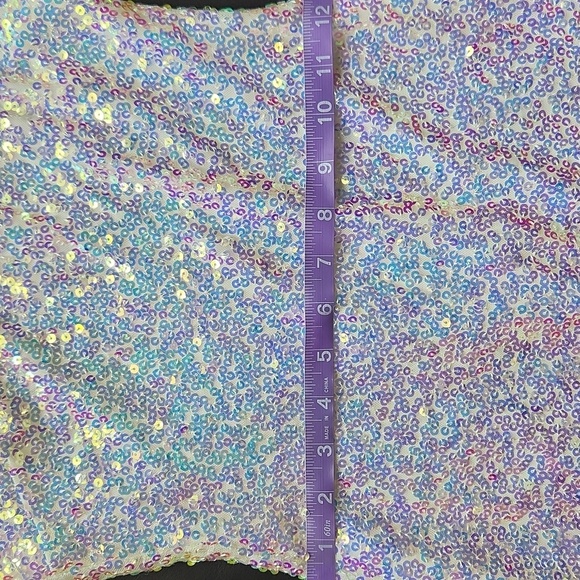 Sequin Spaghetti Strap‎ Mini Dress Women's - Picture 8 of 9